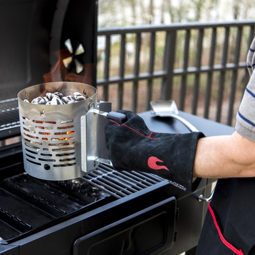 Guantes Parrilleros Cuero - Charbroil