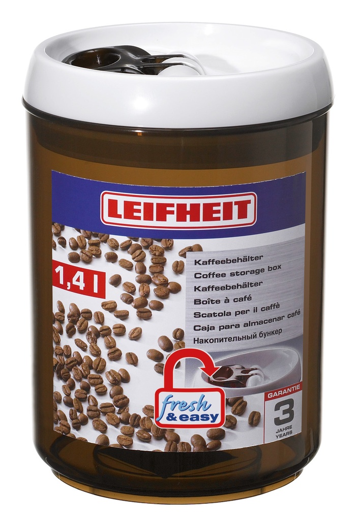 Tarros Fresh & Easy Redondos 1.4L Café - Leifheit