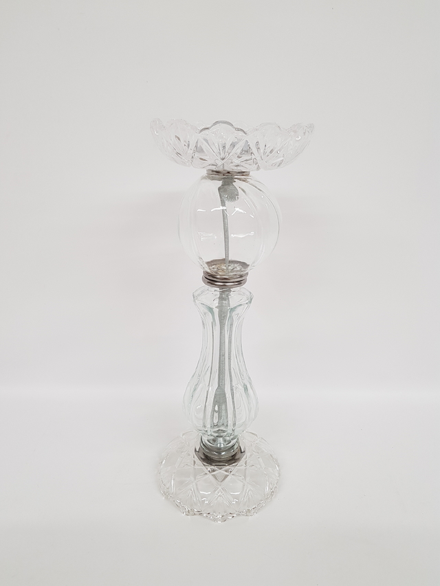 Set Candelabros Gajos c/bocha  s/caireles (30CM-15cm)