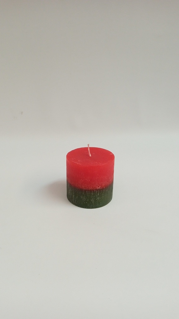 Vela 10cm - Green & Red