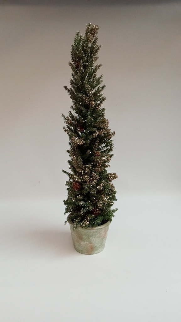 Árbol Piñas 63cm - Gold