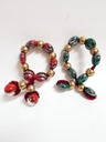 Set Servilleteros - Red & Green  (x 6 unid)