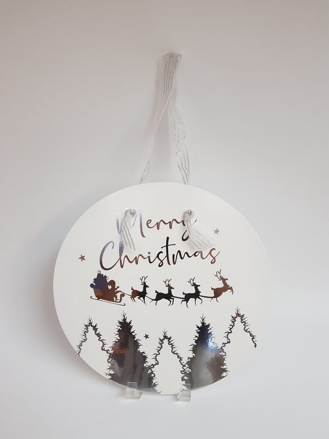 Merry Christmas - Plateado