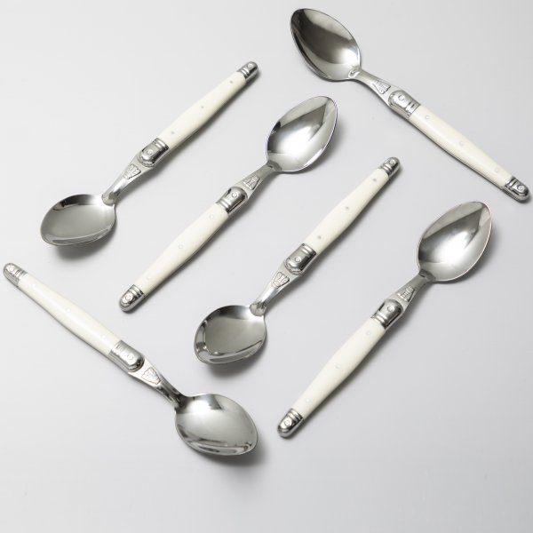 Cuchara Mesa Crudo Set x (6und) - Laguiole Jean Dubost