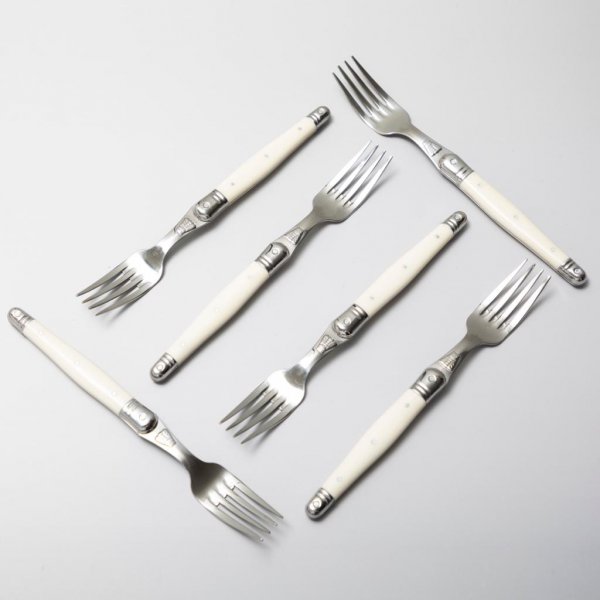 Tenedor Mesa Crudo Set x (6und) - Laguiole Jean Dubost