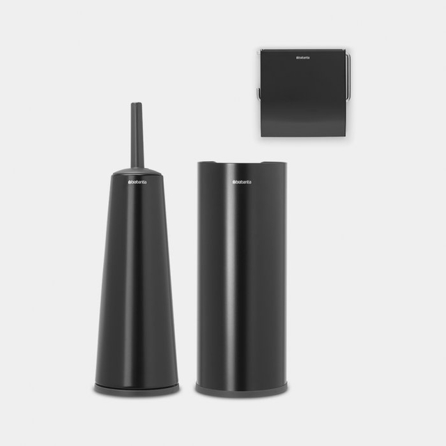 Set Baño (3pzs) Negro - Brabantia