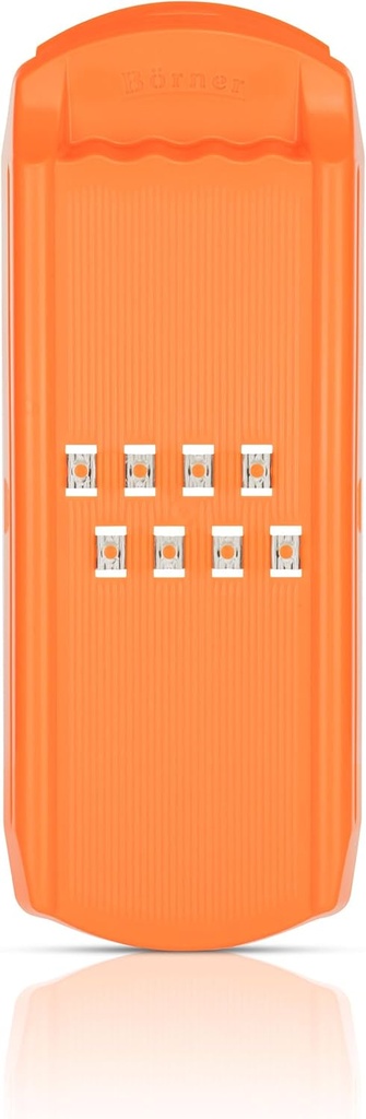 Cortador en Cintas acanaladas Curly Naranja - Börner