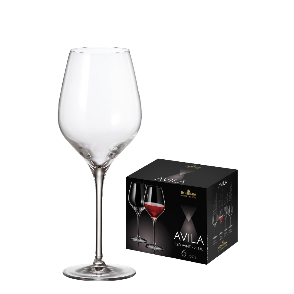Copa Vino Avila 495ml - Bohemia (6 und)