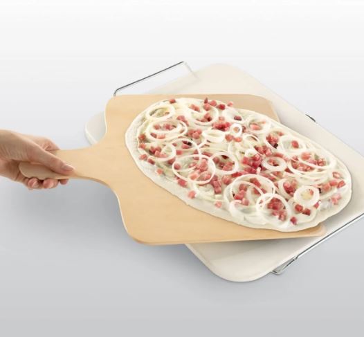 Set Piedra Refractaria Rectangular + Pala de madera - Leifheit