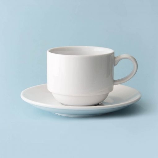 Taza Desayuno c/ Plato - Basic - Royal Porcelain