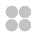 [MT083022] Posavasos Circular Ruca (x4und) Ceniza - Vacavaliente