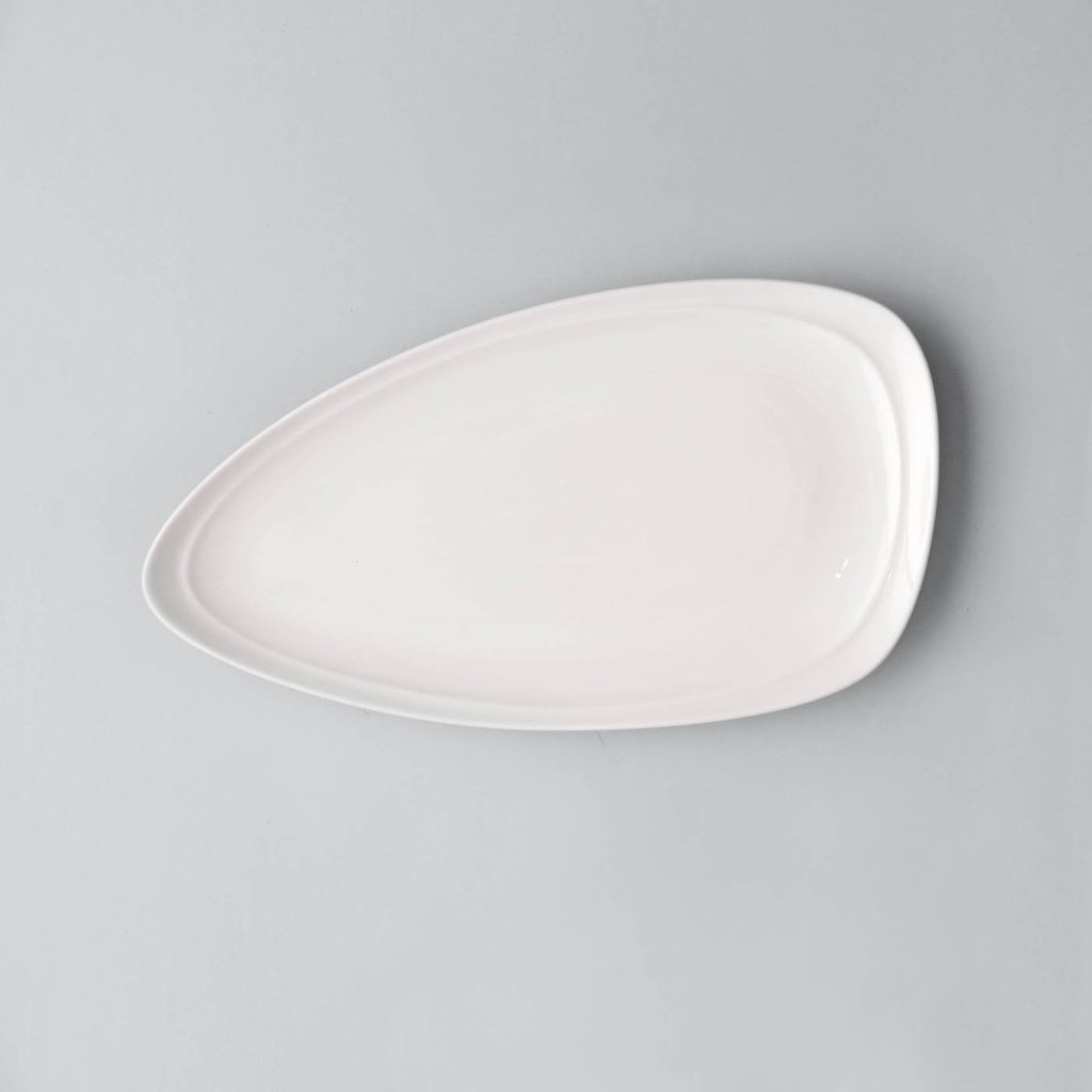 Fuente Oval Irregular 23.5x41cm - Royal Porcelain
