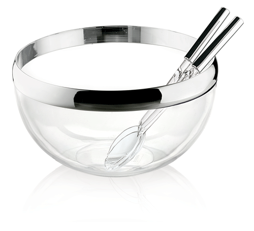 [16692516] Ensaladera c/Cubiertos Look - Guzzini