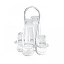 [23130000] Set Aceitero Vinagrero Alcuzza Gocce - Guzzini