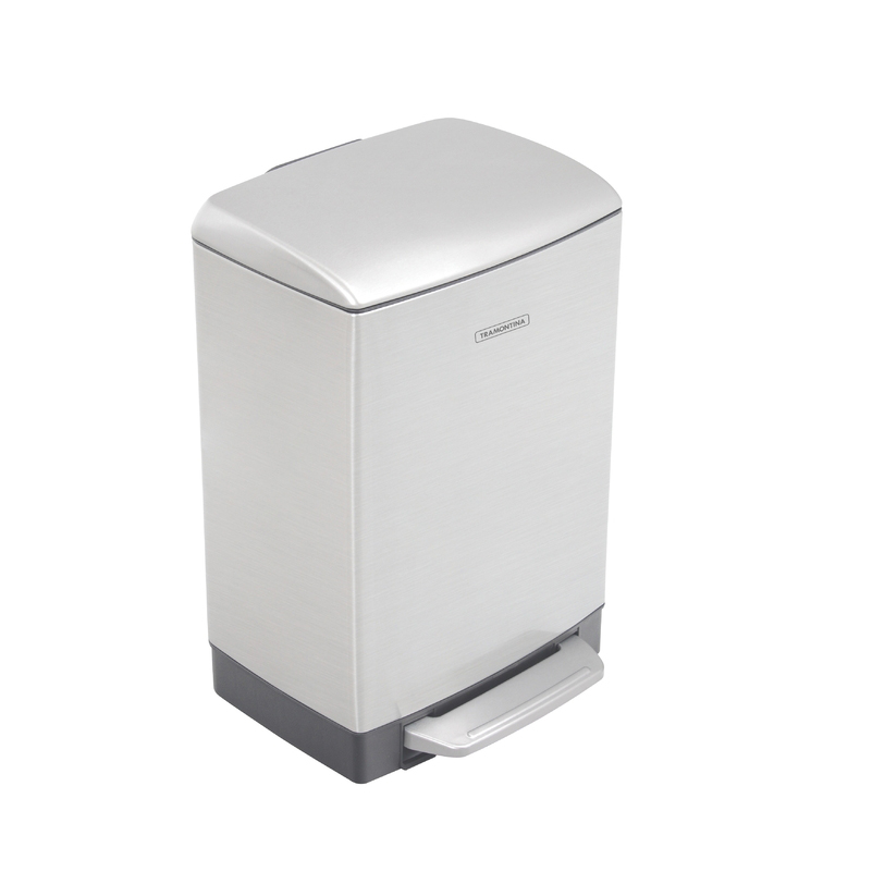 Cesto Basura Acero Pulido 12L - Tramontina