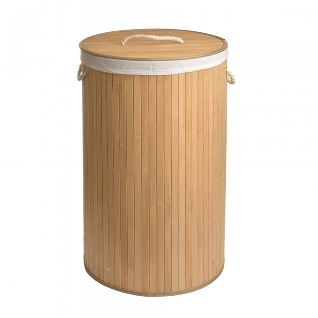 Cesto De Ropa De Bamboo Clear 35x60 cm