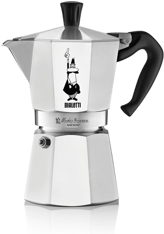 Cafetera Moka Express Aluminio 6 pocillos - Bialetti