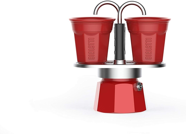 Mini Cafetera Express Red para 2 pocillos - Bialetti