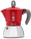 Cafetera Moka Inducción para 6 pocillos Rojo 