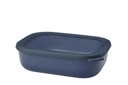 Bowl Cirqula Rectangular Bajo 2000 ml Nordic Denim - Mepal