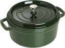 Cocotte Round 24 cm Basil - Staub