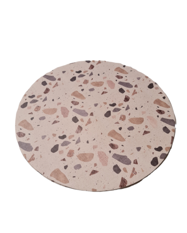 Individual Circular Terrazo (6und)