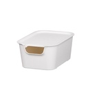 [271153] Cesto Living Box White Small - Litem