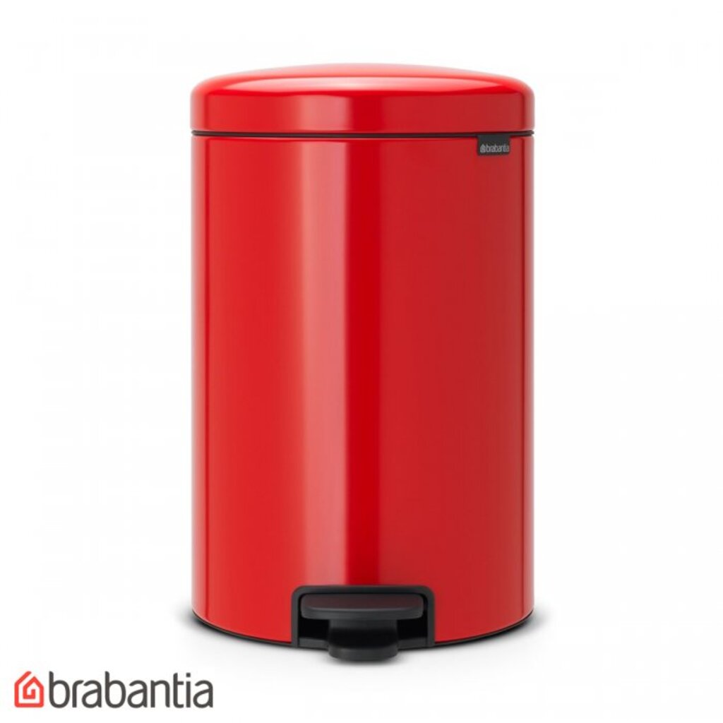 Cesto c/Pedal New lcon 12L Rojo - Brabantia