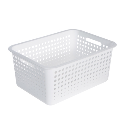 Contenedor Basket Myroom Medium White - Litem