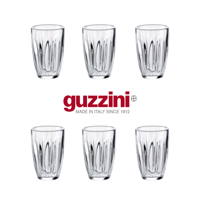Set X6 Vasos Aqua 460ml - Guzzini