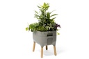 [333909.001] Maceta Baja - Rehau (Gris)