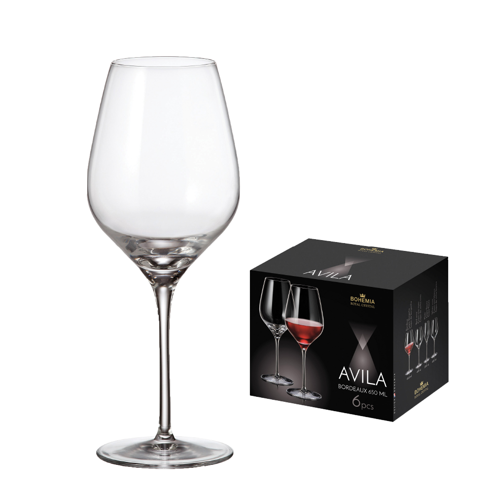 Copa Vino Avila 650ml - Bohemia (6 und)