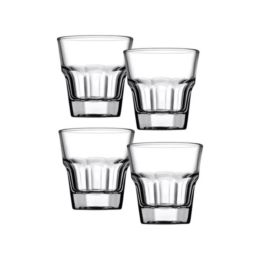 Vaso Soda /Jugo Set x 4 (und) - Pasabahce