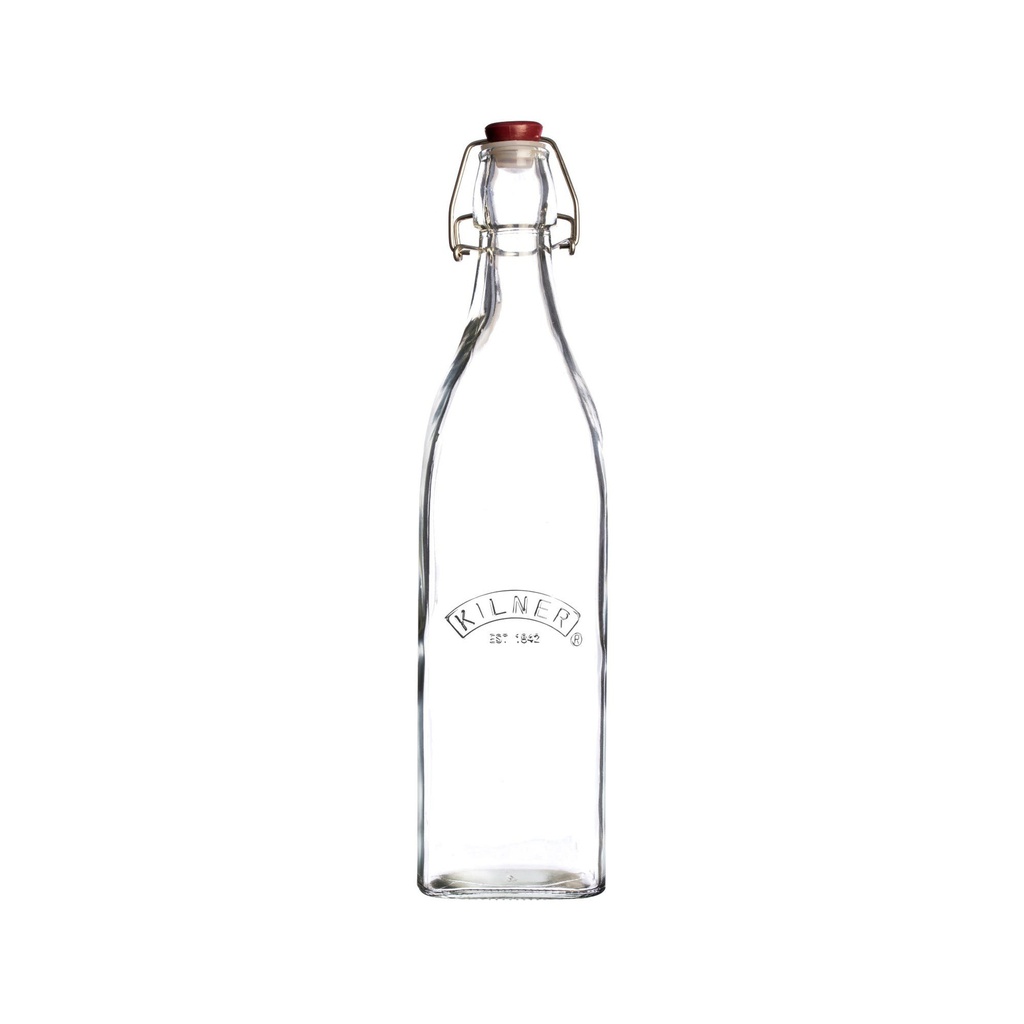 Botella Clip Top Square 550ml - Kilner