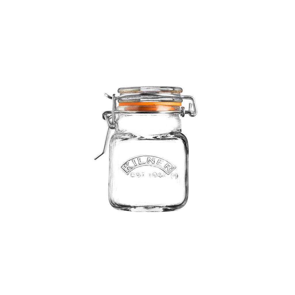 Frasco Clip Top Square 70ml - Kilner