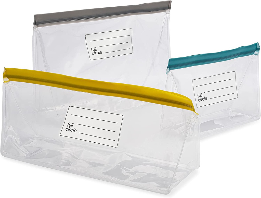 Bolsas Transparentes p/Almacenamiento x (3und) - Full Circle
