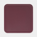 Tabla de Corte 25x25x0,8cm Aub Red Tasty - Brabantia