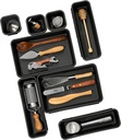 Organizador Set x 8 pzas. Carbono - Madesmart