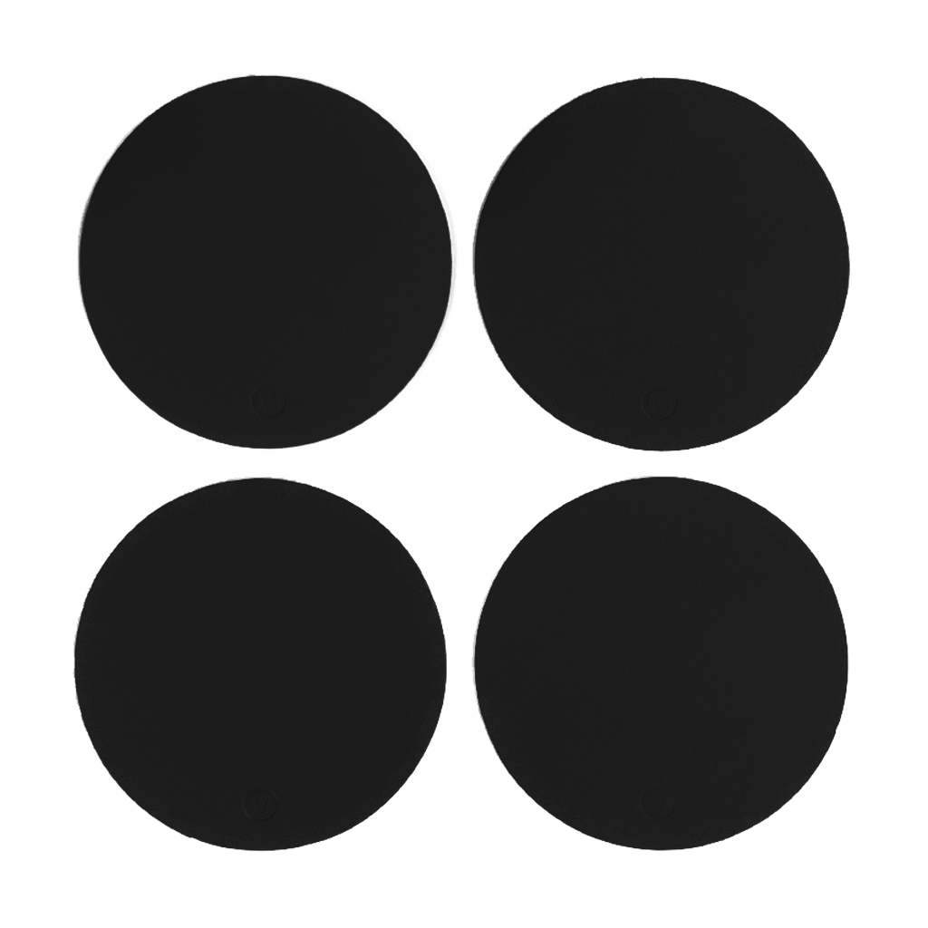 Posavasos Circular Ruca (x4und) Negro - VacaValiente