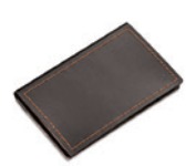 Billetera S4 iPhone Plus Gris60 con Hilo Negro - Vacavaliente