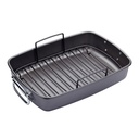 Asadera Antiadherente c/Rejilla 40×28 - Masterclass