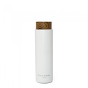 Botella Térmica 400 ml Tendenza de Acero c/Filtro Infusor Blanca - Sakura