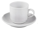 Pocillo Cafe C/Plato xunid. - linea provenza