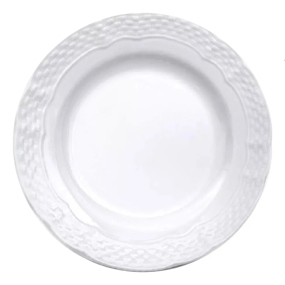Plato Postre 20cm xUnid. - Vanna Blanco