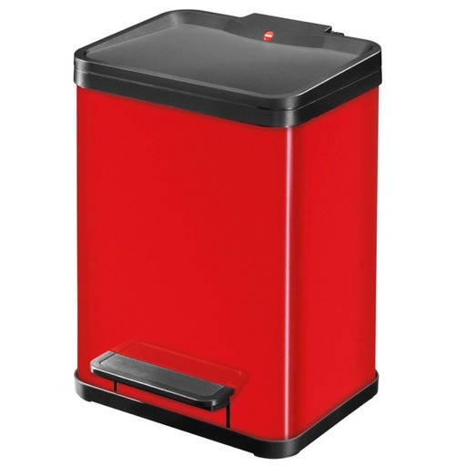 [OD22-RO] Cesto p/Reciclar Oko Duo Plus M Rojo - Hailo