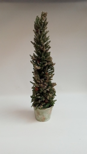 Árbol Piñas 63cm - Gold