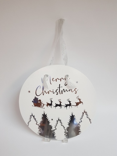 Merry Christmas - Plateado