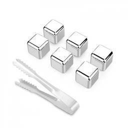 [18610] Set Cubos c/ Pinza (6und) - Acero