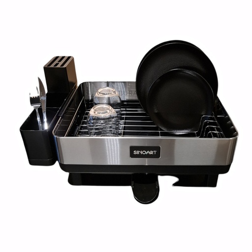[WD-HG01] Escurridor De Platos Acero Inox C/Drenaje - Sinoart