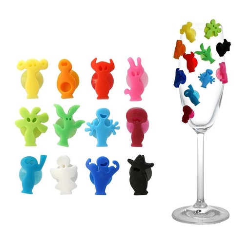 [18860] Identificadores Copa/Vaso Party - Vacu Vin